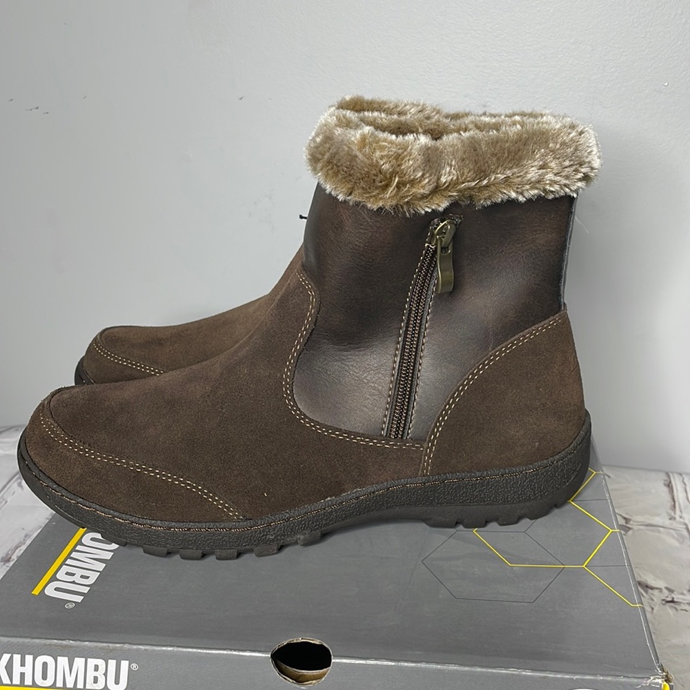 Khombu Boulder Suede Winter Boots